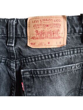 True Vintage Jeans Levis 512 12 30x28 Slim Fit Tapered Leg Jeans Canada 1990's